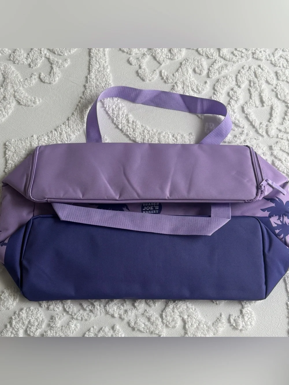 NEW! Trader Joe's Purple Insulated Cooler Bag, 2026